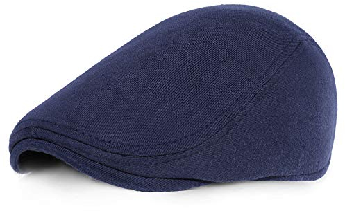 PORSYOND Herren Schirmmütze aus Baumwolle Schiebermütze Mann Baskenmütze Gatsby Newsboy Flatcap Herren Barett Cap