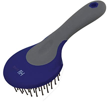 Y-H HySHINE Active Groom Mane & Tail Brush - Midnight Navy