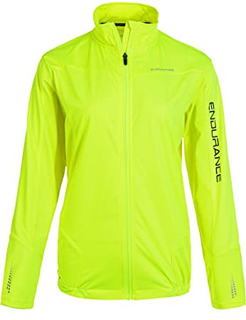endurance Damen Radtrikot Ziva 5001 Safety Yellow 40