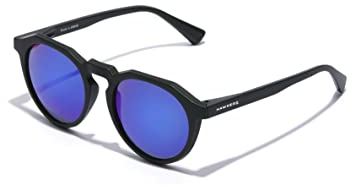 HAWKERS WARWICK, Occhiali da sole Unisex - Adulto, Raw Nero Carbone/Cielo, Taglia unica