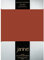 Janine Jersey Elastic Spannbetttuch Tabasco, 140x200 cm - 160x220 cm