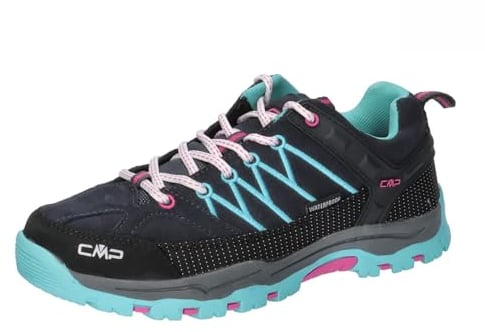 CMP Kids Rigel Low Trekking Shoes Wp Unisex Kinder Trekking-Schuhe, B Blue Acqua, 35 EU