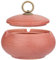 Aschenbecher für Draussen Windaschenbecher keramik mit Deckel Sturmaschenbecher Outdoor Groß Zigarrenaschenbecher für Raucher Desktop Aschenbecher für die Inneneinrichtung(Rosa)