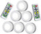 Housoutil Kabinett Schrankleuchten 6st Schrank Led Licht Wireless Remote Licht Wireless Remote Schrank Licht Led-licht Kabellose Schrankleuchte Kabelloses Fernlicht Fernbedienung