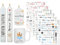 Sugeru 6 PCS kerzentattoos kommunion für Taufe (200+ Muster),Wassertransferdruck | wasserschiebefolie kerzen | Kerzenfolie | Taufe Deko mädchen Jungen| Kerzen dekorieren | kommunion kerze(Taufe)