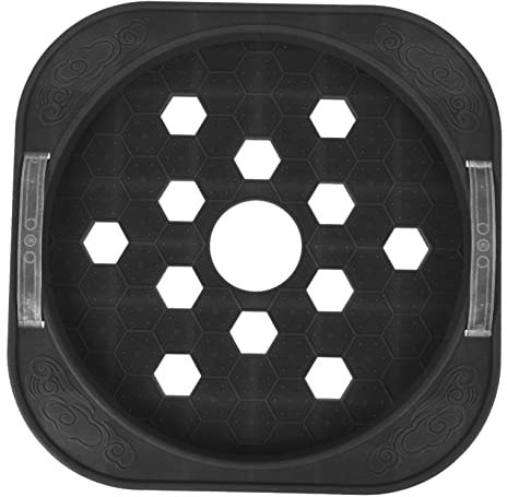 Ciieeo Gas Tank Bracket Movable Tray Round Design Portable Base Plate for Kitchen Use