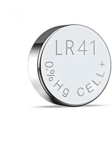 SIMPLETEK - 1 x Batteria 1.5V LR41 AG3 a Bottone, Ideale per Orologi, Termometri e Dispositivi Elettronici