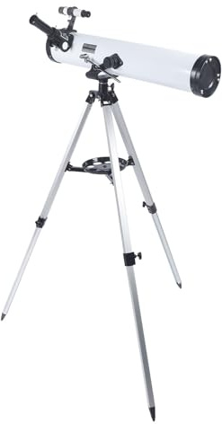 Télescope Réflecteur Newtonien à Grande Ouverture de 114 Mm avec Trépied Réglable pour L'observation de l'espace Profond