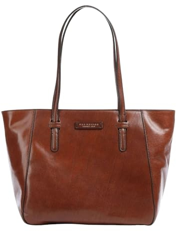 The Bridge Handtasche 44115301 Shopper 100% Leder Braun Einheitsgröße, braun, Einheitsgröße