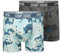 Camp David Herren Boxershorts mit All Over Print, 2er-Pack Light Blue/Anthra S