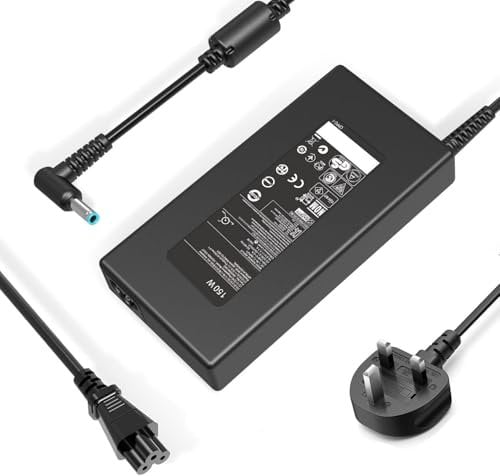 150W AC Adapter Charger Compatible for HP ADP-150XB B 917677-003 ZBook 15 15u 15v G3 G4 G5 G6 ZBook Studio 15 G3 G4 G5 G6 OMEN x by HP 15 17 Laptop Power Supply Cord