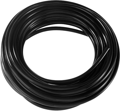 VooGenzek 9m Tuyau d'irrigation Micro, 4/7 mm Iigne de Distribution Vierge, Irrigation Système Micro Tuyau, pour Système d'irrigation de Jardin