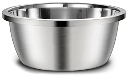 Large Stainless Steel Dog Bowls Metal Premium Bowl For Pets Sturdy And Thick Smooth Metal Food And Water Dishes