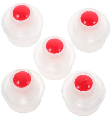 SOLUSTRE 5pcs Micro Pressure Cooker Valve Replacement Pressure Limiting Valve for Cooker Lid High Temperature Resistant for Safe Steam Release and Corrosion Resistant