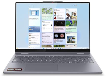 Lenovo IdeaPad 5 2-in-1 Laptop - Copilot+ PC - AMD Ryzen AI 5 340 CPU - 16 WUXGA IPS Touchscreen Display - 16GB RAM - 1TB Storage - AMD Radeon 840M GPU - Luna Grey
