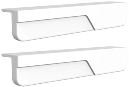 EasyByMall Poignée de pied de placard en silicone pour ouverture de porte mains libres, 120 x 22 x 22 mm, traction hygiénique sans contact pour tiroirs de cuisine et poubelles