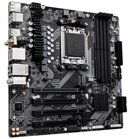 Scheda madre Scheda madre Fit For Gigabyte B650M C V2 B650 AM5 DDR4 128GB Micro-ATX supporta CPU Ryzen 7000 / Ryzen 8000 / Ryzen 9000 Series