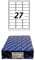 13.500 Etiketten 63,5 x 29,6 mm selbstklebend für Amazon FBA Versand auf DIN A4 Bögen (3x9 Etiketten) - 500 Blatt Bigpack - Universell für Laser/Inkjet/Kopierer/Farblaser einsetzbar