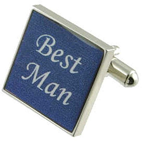 Select Gifts Marine Blau Hochzeit Manschettenknöpfe Vater der Braut