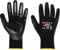 Honeywell 2232233 Polytril MIX Strickhandschuhe aus Polyamid/Baumwolle, schwarz, universell einsetzbar, 25 cm lang, geeignet für Versorgungsunternehmen, Telekommunikation, Packung mit 10 Paar