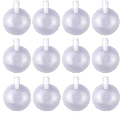 Upstore Quietscher für Haustieraccessoires, Puppen, Kunststoff, Ersatzteil, transparent, 25 Stück
