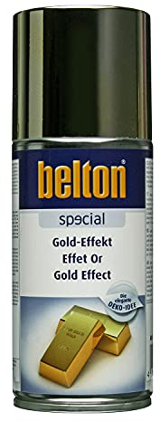 belton Effekt-Spray, 150 ml, für dekorative Lackierungen, elegant, metallisch, glänzend, für Innen geeignet (Gold)