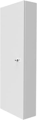 ATOLE Coffret d'habillage avec Serrure à clé pour Tableaux électriques en Acier Blanc - H 920 x L 340 x P 140 mm - Ref. RCH400GSS -Marque