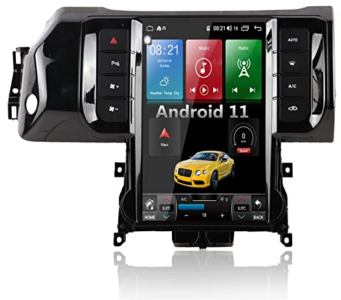 MOOKAKA Tesla Style Radio Android 11 Autoradio 2 Din GPS Navigation für Land Rover Range Rover Evoque 2014-2018 Multimedia Player Haupteinheit 12.1 Zoll Vertikaler Bildschirm Kabellos Carplay DSP
