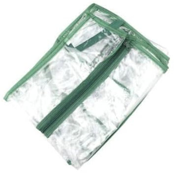 Serre per Orto, Giardino o Terrazzo - Varie Misure - Telo Trasparente in PVC e Struttura in Metallo Verniciato (TELO RICAMBIO SERRA NG04S02 (2 RIPIANI))