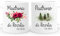 Vivulla68 Tazas de café personalizadas para bautismo, padrinos, cerámica, 325 ml, Quieres Ser Mi Madrina, propuesta española, color blanco