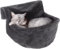 Cat Plush Radiator Bag Soft Hanging Bed with Strong and Durable Iron Frame Warm and Cosy Cat Hanging Hammock Style Home Cradle for Small Pets Kitten Puppy Dog (Grey)