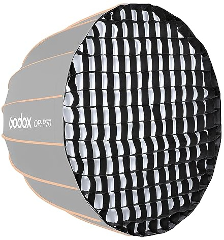 Godox P70-G 4cm Honeycomb Grid For QR-P70 Quick Release Deep Parabolic Umbrella Softbox Restricts Light Spread Photography Lighting Modifier Accessory