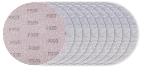 SALI Schleifgitter Ø 225mm 10 Stück Schleifscheiben Körnung 320 Klett Klettscheiben Selbsthaftend Schleifblätter Schleifpapier für Trockenbauschleifer Giraffenschleifer Wandschleifer Deckenschleifer