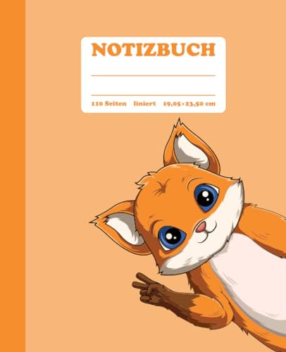 Notizbuch: Fuchs | Geschenk für Fuchs Liebhaber | liniert