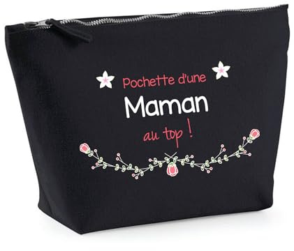 Trousse Maman | Pochette Maquillage Toilette Idée Cadeau Fête des Mères Anniversaire Noël