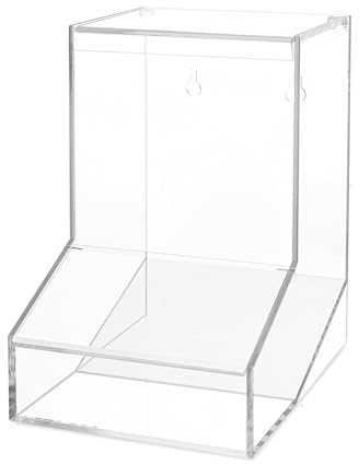 Shonmogar Laundry Pods Dispenser,Acrylic Candy Dispenser with Lids,Clear Dishwasher Pods Container,Laundry Room Organization Containers Wall Acrylic Dispenser for Snack Candy Coffee Pods Creamers