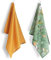 GUZZINI - Strofinacci Cucina Cotone e Lino Morbidi Assorbenti, Set con 2 Canovacci Cucina Accessori Utili x la Casa Traspiranti Resistenti Freschi, Accessori Cucina con Gancetto Lavabili a 40° e Stiro