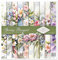ITD Collection - Scrapbook Papier - Scrapbooking Set - Motivpapier zum Basteln - Dekorpapier 12x12 inches - 310 x 310 mm - 10 Blatt + 1 – Spring Bouquet - SLS-075