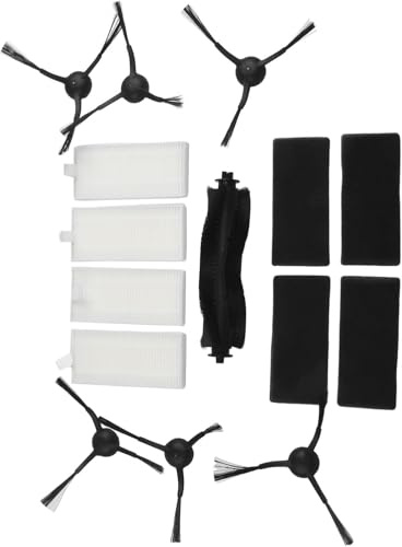 Daaxing Filtros de cepillo principal Cepillos laterales para aspiradora Conga Eternal Max/Pet X-Treme/Vital Reemplazo de accesorios (11 piezas)