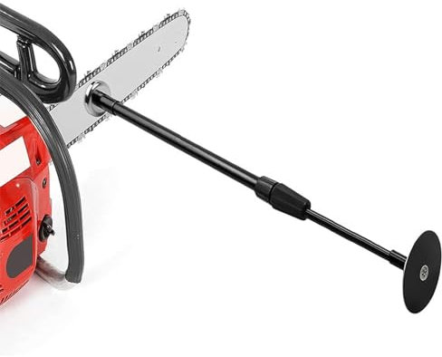 Firewood Measuring Tool for Chainsaw, Retractable Firewood Cutting Tool, Adjustable Firewood Marker to Measure Firewood Length, Freely Adjustable Between 16 '' and 29 ''