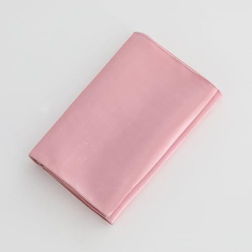 Générique 100 pièces Rubans en Satin pour Housse de Chaise - Nœuds Décoratifs Mariage, Banquet, Anniversaire, Fête - 17 x 275 cm - 27 Couleurs (Or Rose)