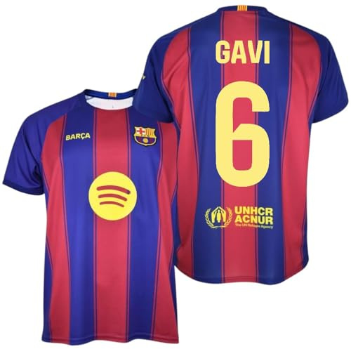 FC Barcelona Trikot 6 GAVI 1. Team 25/26, offizielle Replik, Erwachsene
