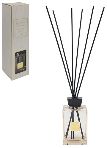 Lesser & Pavey Desire Aroma Pomegranate Noir Reed Diffuser 500ml | Air freshener, calming ambience, aromatherapy, thoughtful gift, stick diffuser, stress relief mind