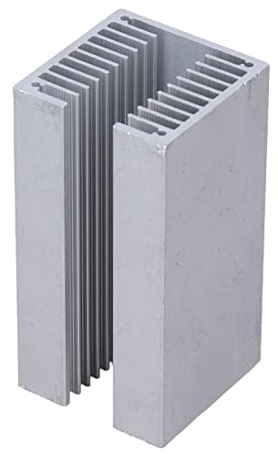CHICIRIS 100 X 50 X 50 Mm Kühlkörper, U-Typ, Aluminium-Thermokühler für Router, Sicherheit, CPU – Langlebiges Material