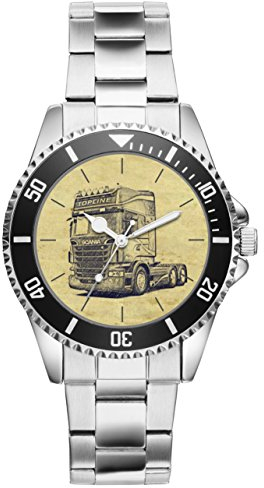 KIESENBERG Herrenuhr Armbanduhr Geschenk für R 730 LKW Trucker Fans Fahrer Analog Quartz Uhr 20218