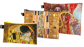 LOQI Museum Gustav Zip-Etuis Münzbörse, Klimt