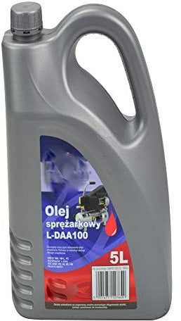 OLIO MINERALE PER ARIA COMPRESSORE COMPRESSA A VITE 5 LT LUBRIFICANTE ABAC FINI