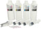 vhbw 4X Nachfülltinte kompatibel mit Canon Pixma G7050, GM4050, G5050, G6050, GM2050, G4511, G3501, G2501, G1501 Drucker - Refillset Dye Cyan, Magenta, Schwarz, Yellow, 1000ml