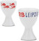 RB Leipzig Eierbecher - Bullen - 2er Set RBL Egg Cup - Plus Lesezeichen Wir lieben Fußball