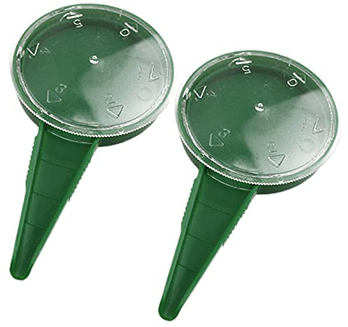 LuLiyLdJ Distributore di semi da giardino 2 pezzi, seminatrice, seminatrice, vassoio per seminatrice, 5 diversi set di attrezzi da giardinaggio, seminatrice(verde e verde scuro)